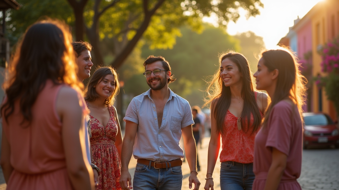 Community exchanging goods